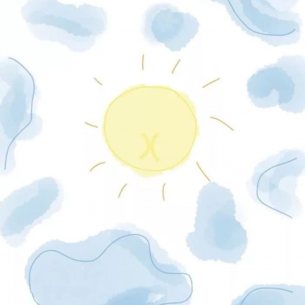 蓝色系小清新壁纸