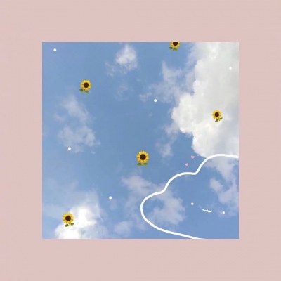 蓝色天空背景图    愿喜   常来