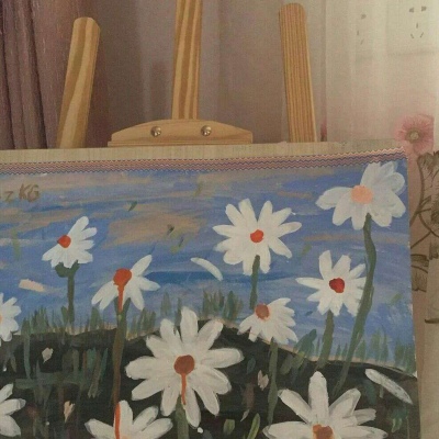 苏苡冉.清新唯美花朵背景图