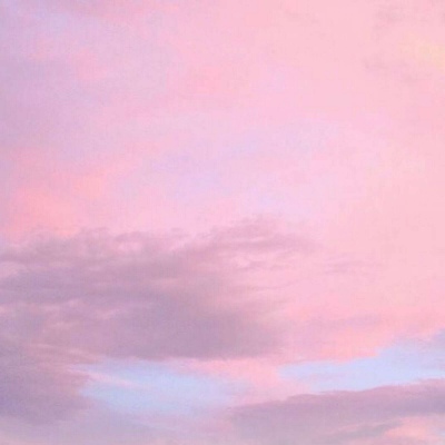 江奕/可爱唯美粉色系天空壁纸/满满的少女心