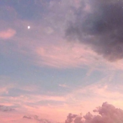 江奕/可爱唯美粉色系天空壁纸/满满的少女心