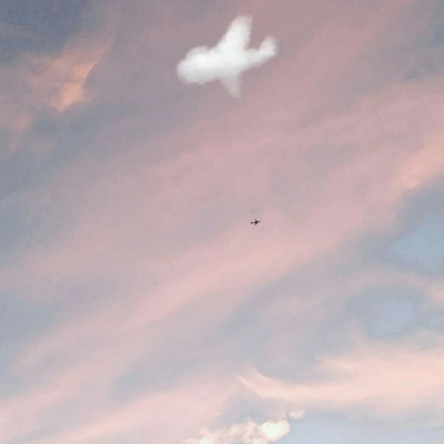 天空风景静物头像