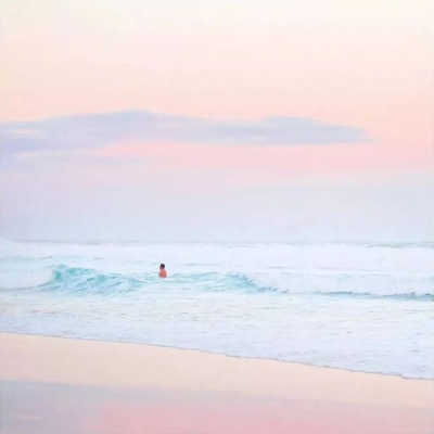 江阮妤:海边风景背景图