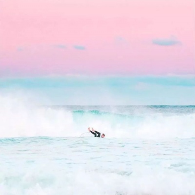 江阮妤:海边风景背景图