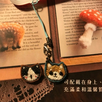 顾浔：森系可爱手工头像/背景图