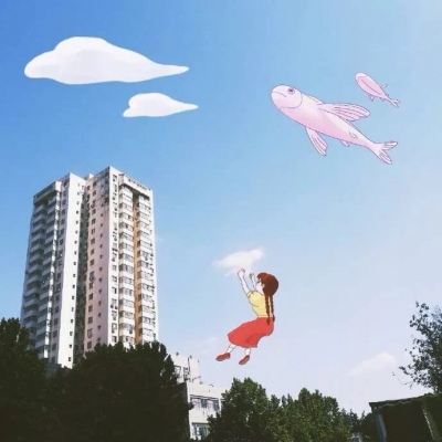 北辰/蓝天云朵头像