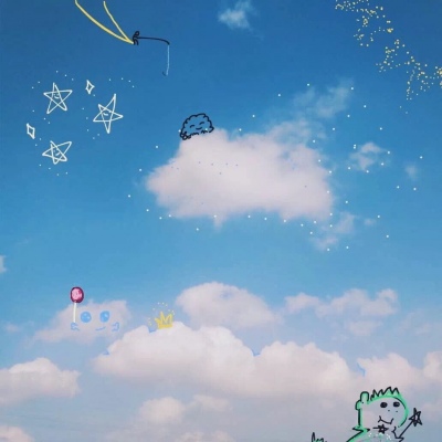 北辰/蓝天云朵头像