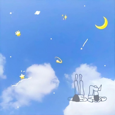 北辰/蓝天云朵头像