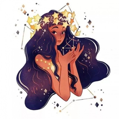 治愈系唯美插图.   窗外下着冷清清的雨