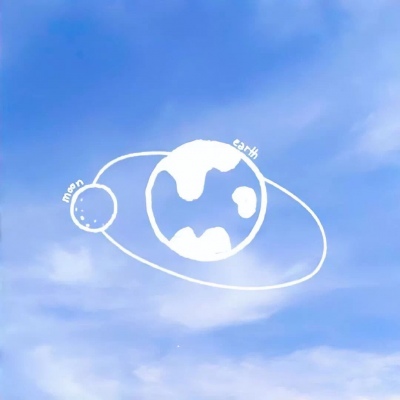 沈曦：唯美可爱天空云朵背景图