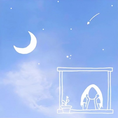 沈曦：唯美可爱天空云朵背景图
