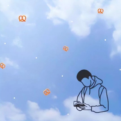 沈曦：唯美可爱天空云朵背景图