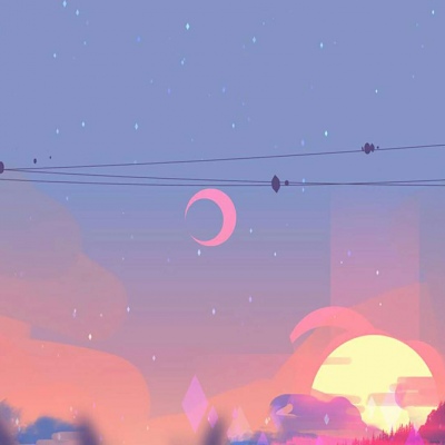 梦幻/手绘风景图