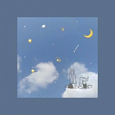 蓝色  天空