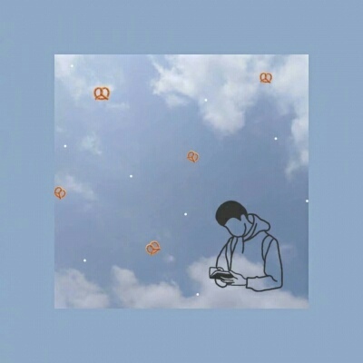蓝色  天空