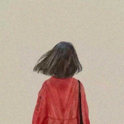 江奕/可爱唯美卡通手绘/我抓不住世间美好只好装出万物顺遂的样子