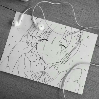 江奕/ins黑白背景图/要知道女孩子心情不好就会打句话。