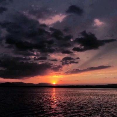 背景图 卷帘天自高，海水摇空绿