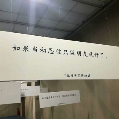 文字背景/失恋博物馆（爱情 分手 失恋） 月牙儿