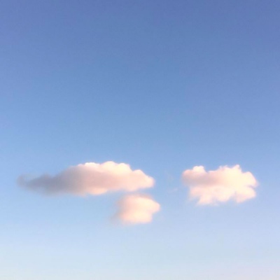蓝色风景头像／期待明天