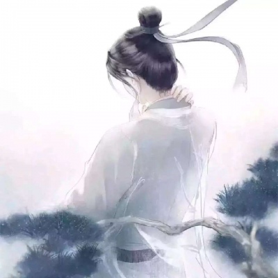 唐崎夜雨   古风男头