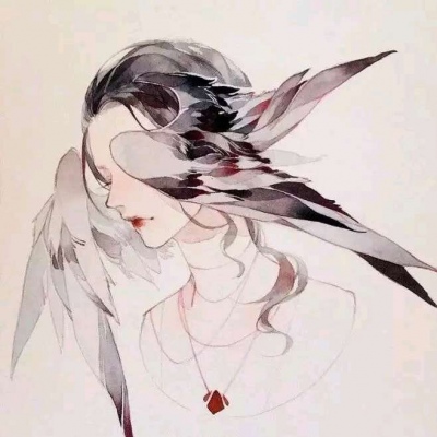 唐崎夜雨 二次元古风女生头像