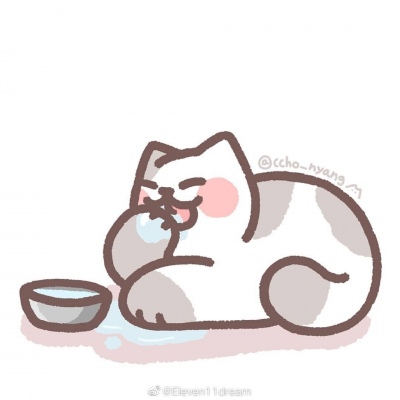 超可爱少女心爆棚的小猫咪/语诗/