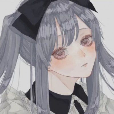 念七 动漫女生精致优雅头像