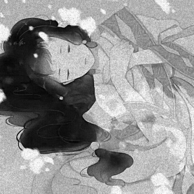 念七 古风女生精致黑白头像