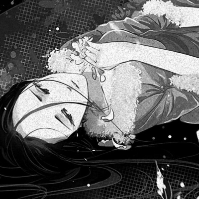 念七 古风女生精致黑白头像