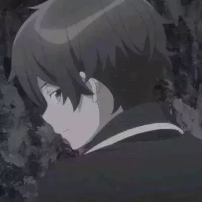 齐烟    黑白动漫男头     望喜