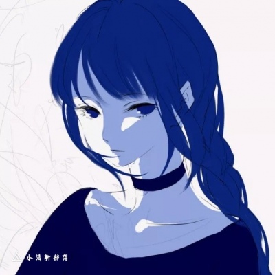 蓝色系头像男女都有