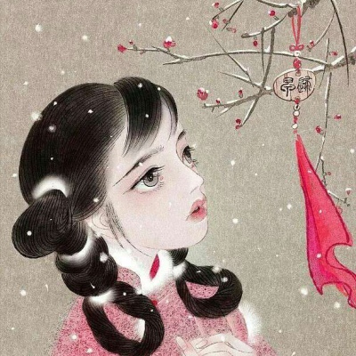 念七 古风精选女生手绘头像