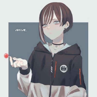 唐崎夜雨／插画师：きる太 手绘自截二次元头像