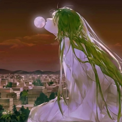 唐崎夜雨 二次元丧系女生头像