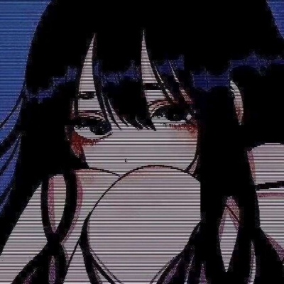 唐崎夜雨 二次元丧系女生头像