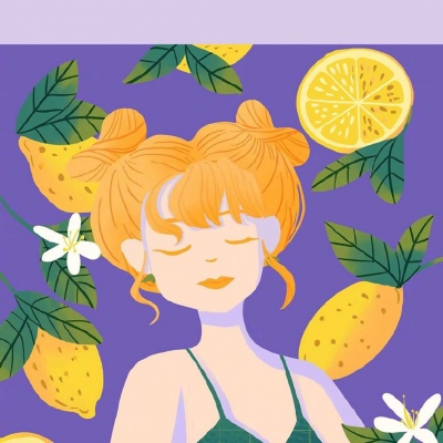 浔熙 插画女生头像 图源网络 侵权致歉
