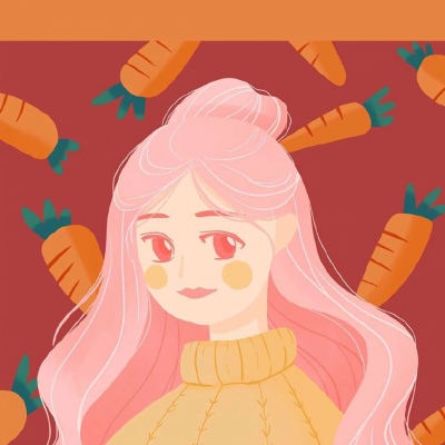 浔熙 插画女生头像 图源网络 侵权致歉