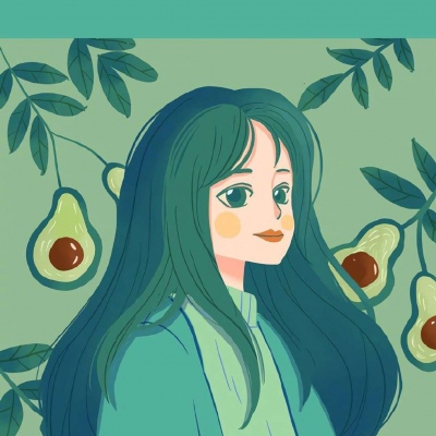 浔熙 插画女生头像 图源网络 侵权致歉