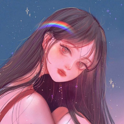 浔熙 插画女生头像 图源网络 侵权致歉