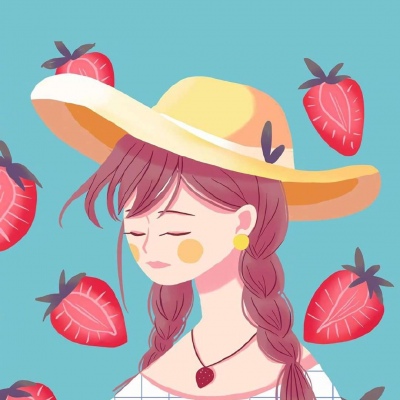 浔熙 插画女生头像 图源网络 侵权致歉