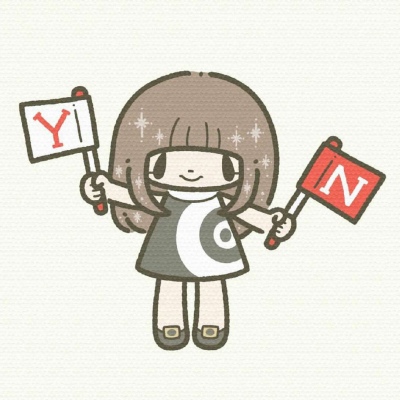 念七  手绘可爱卡通女生精致