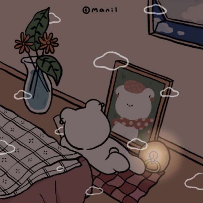 可爱小熊漫画头像  沈俞讪