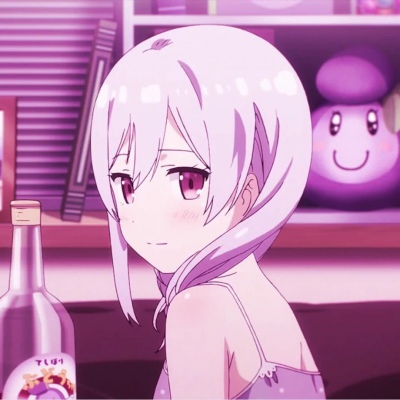 紫色动漫女头来一波（紫色控福利），愿喜?