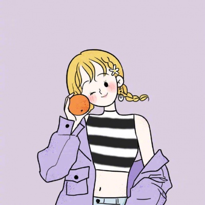 念七 动漫女生闺蜜头像