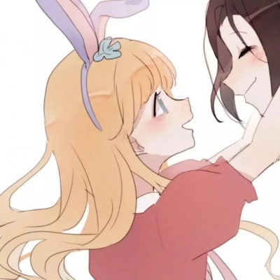 漫画情侣头像  ? : 你说你会喜欢