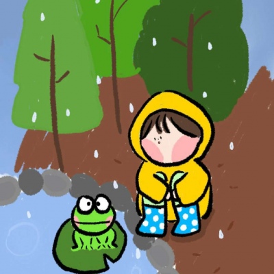可爱女生/手绘插画/小清新头像
