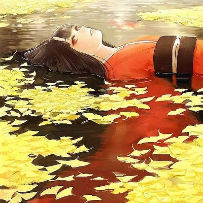 二次元和风女头  唐崎夜雨