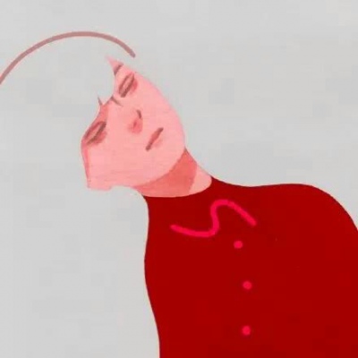 安奈 超美撞色系插画