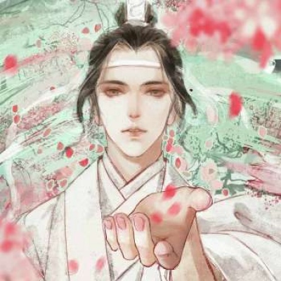 唐崎夜雨／  古风男头